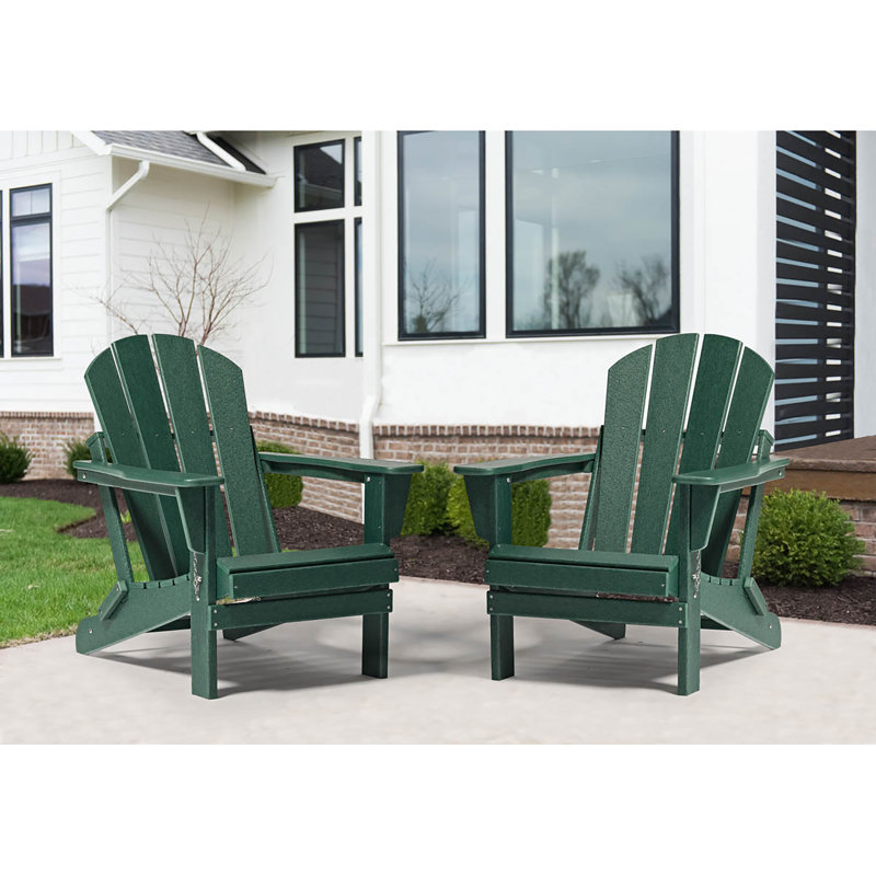 Lopes Resin Folding Adirondack Chair Joss & Main